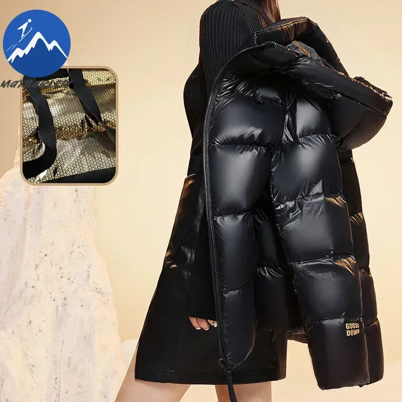 Мужская зимняя водонепроницаемая куртка-пуховик - Фотография_6