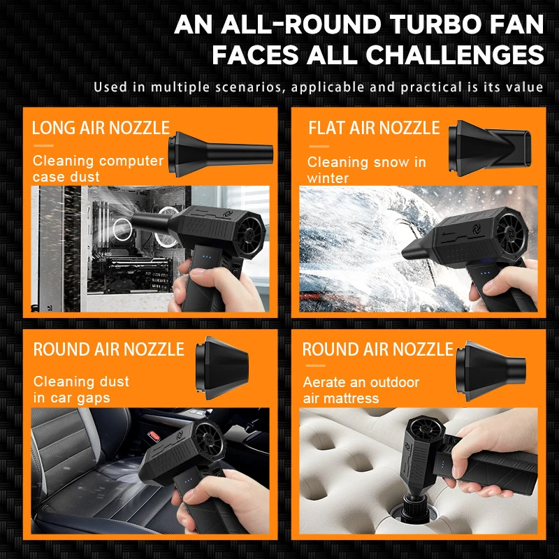 Turbo violent fan мощный воздуходувка - Фотография_4