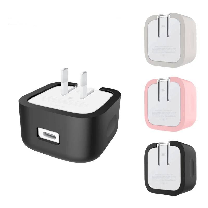 Силиконовый защитный чехол для адаптера питания apple 40 вт usb-c - Фотография_4