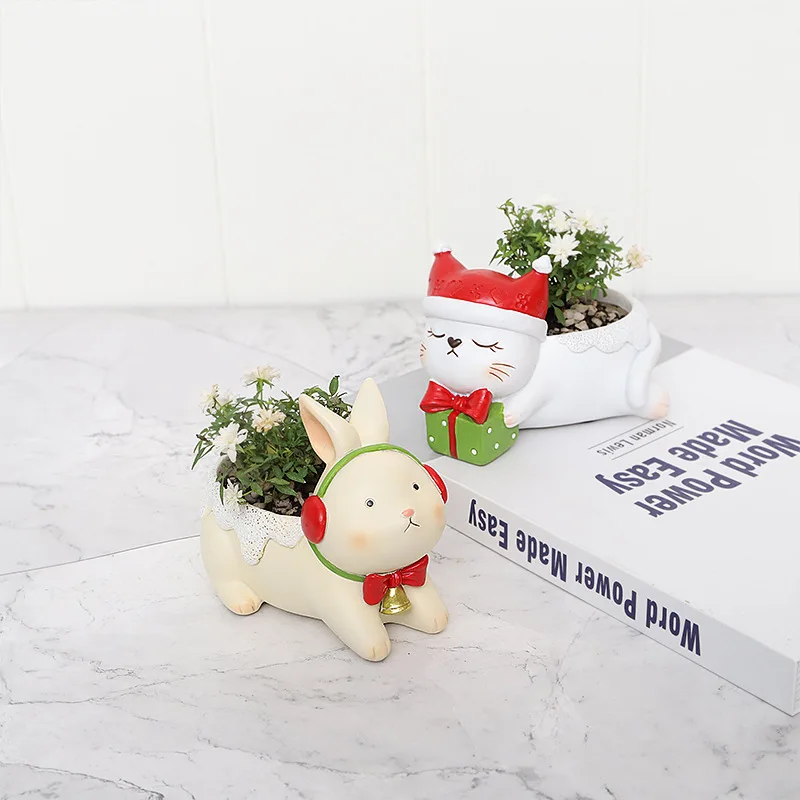 Мультяшное животное кролик сочный