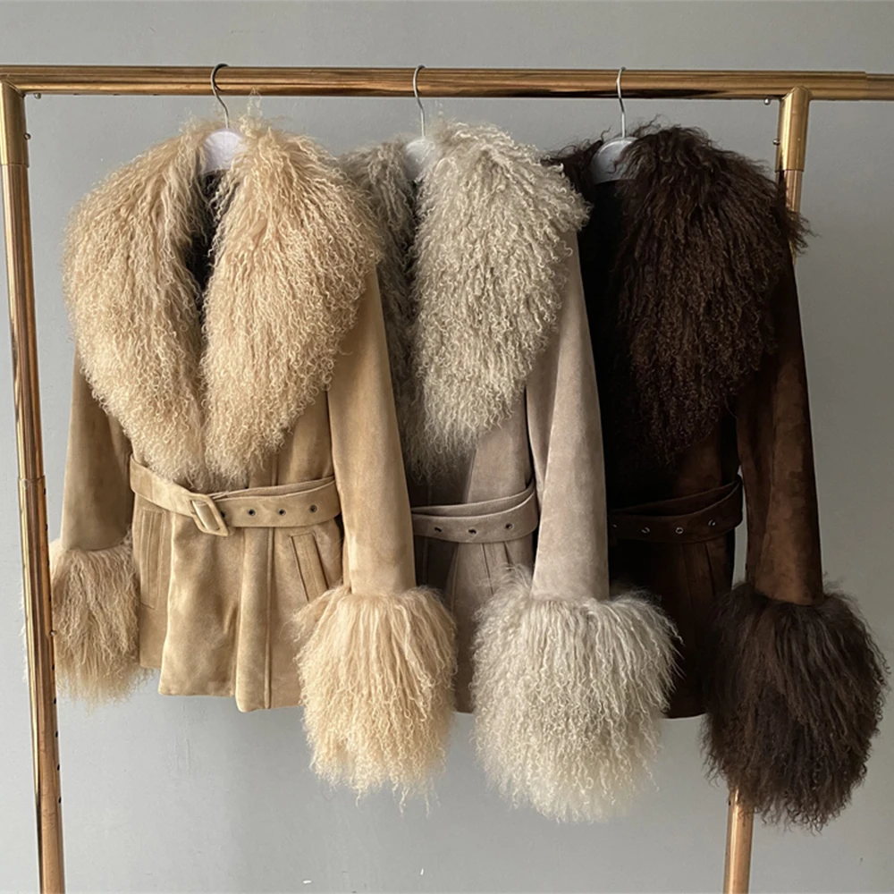 Женская куртка из натуральной замши - Фотография_6