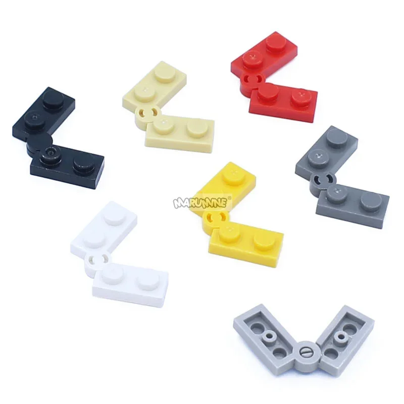 Marumine 1x2 шарнирная пластина 1x4 поворотная защелка 20 шт - Фотография_4