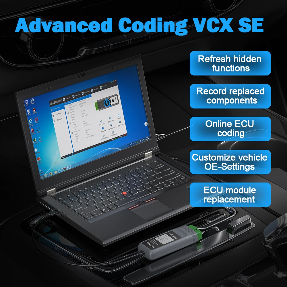 Vxdiag vcx se для mercedes obd2 - Фотография_2