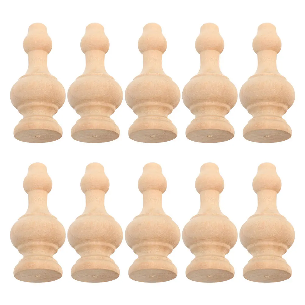 Декоративные шпиндели из цельного дерева - Фотография_6