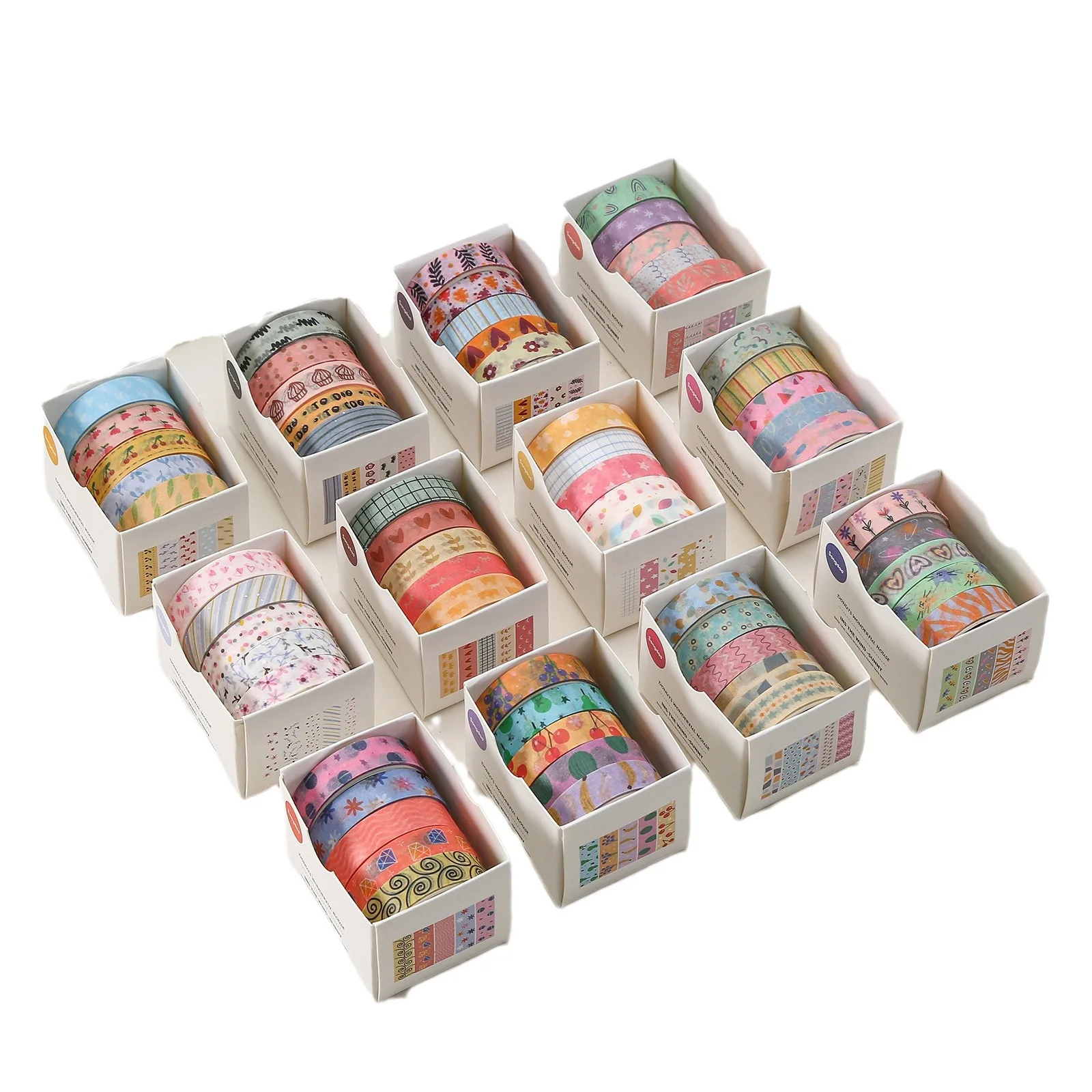 5 рулонов свежих мультяшных лент васи - Фотография_5