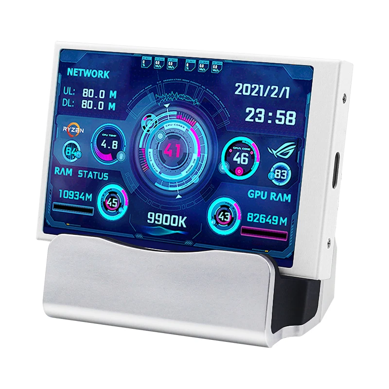 3,5-дюймовый дополнительный экран ips type-c - Фотография_3