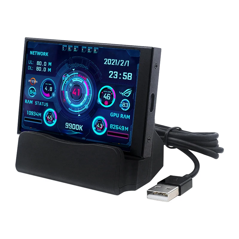 Ips usb дополнительный экран для компьютера - Фотография_6