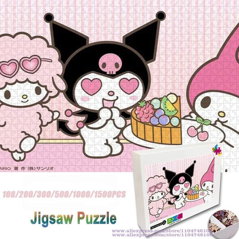 Пазл sanrio kuromi my melody