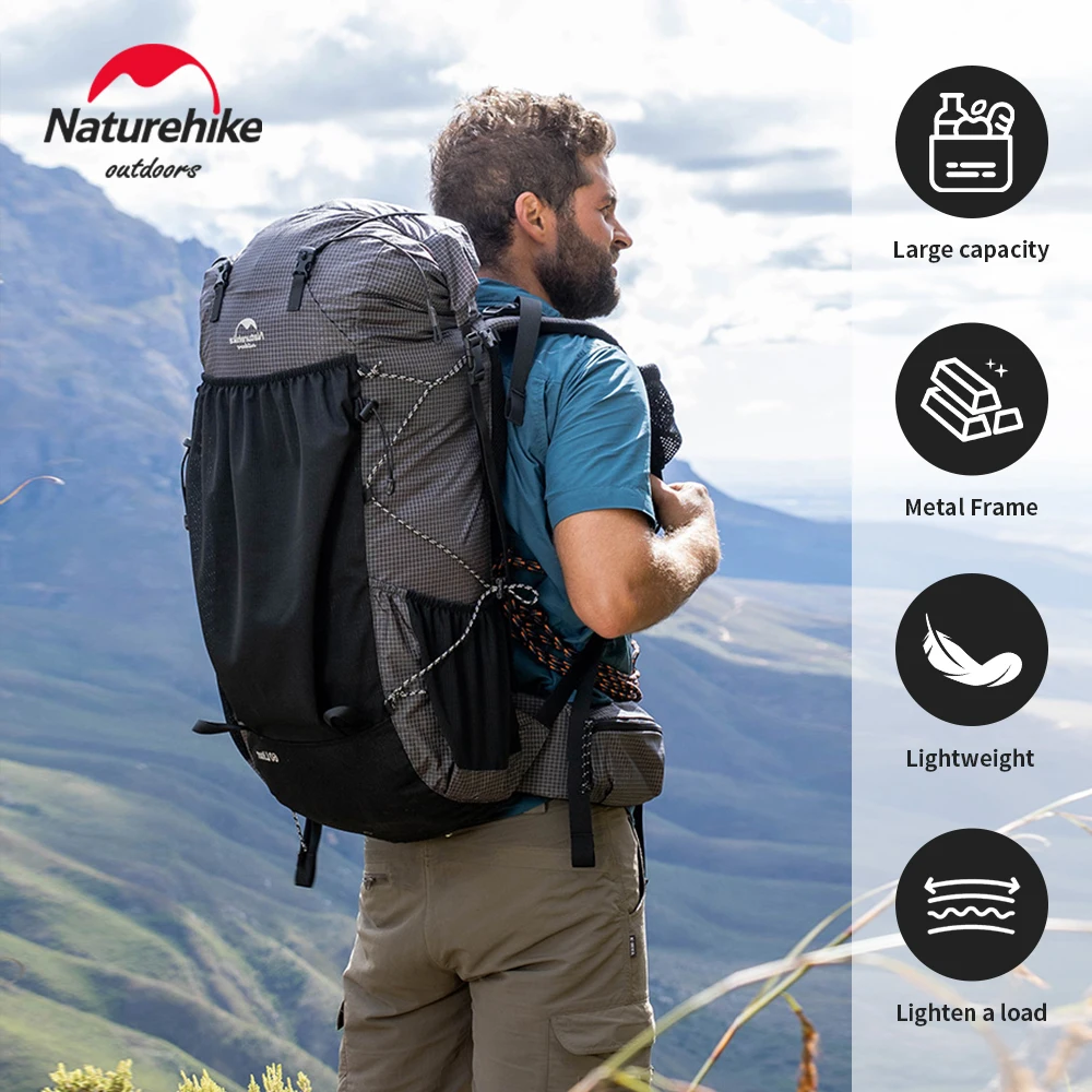 Naturehike кемпинговый рюкзак 60 - Фотография_2