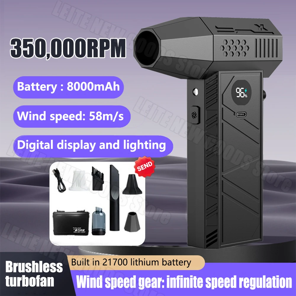 350000 портативный турбовентилятор rpm