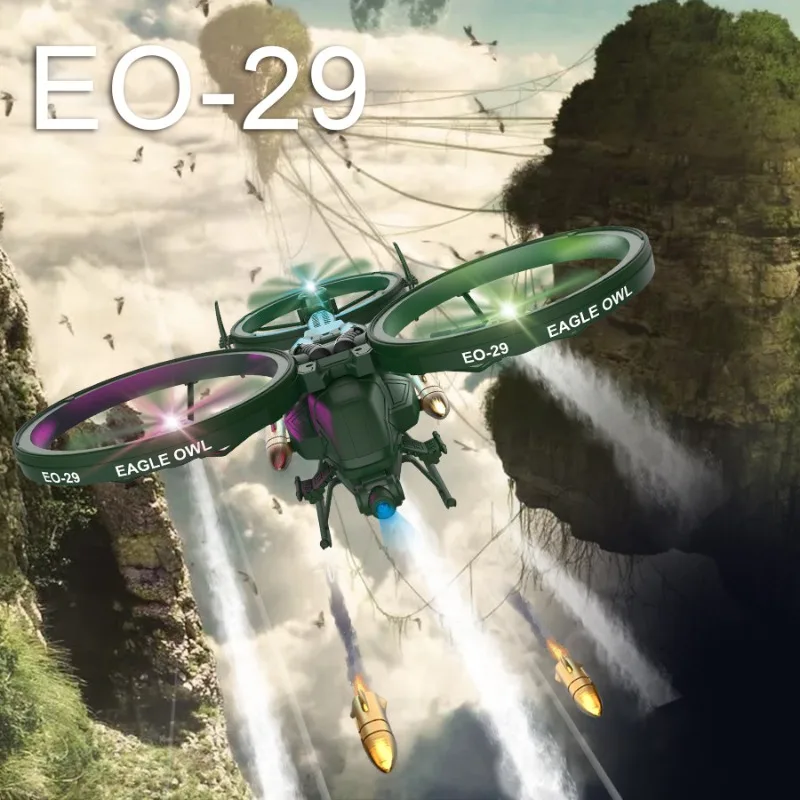 Eo-29 радиоуправляемый дрон с ядовитым скорпионом и камерой