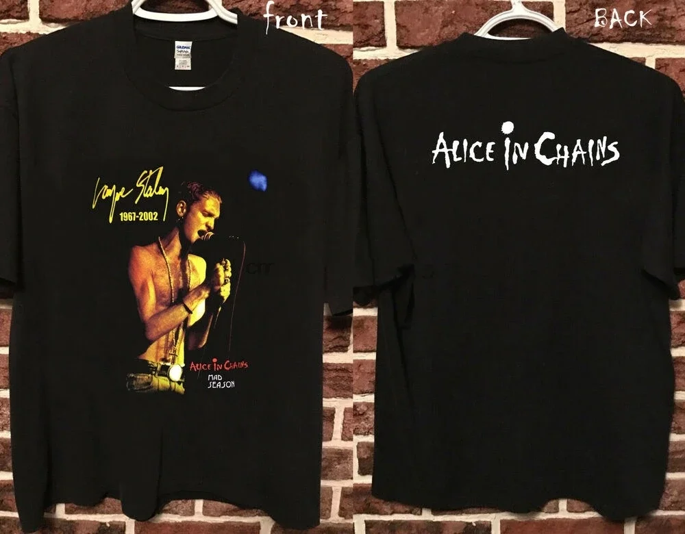 Винтажная футболка layne staley