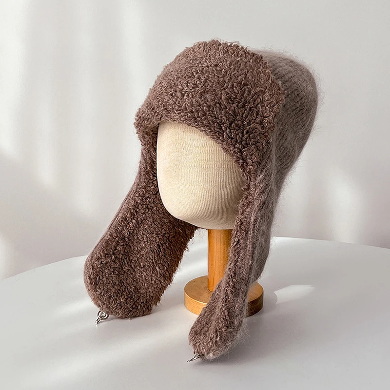 Женская зимняя ангорская вязаная - Фотография_4