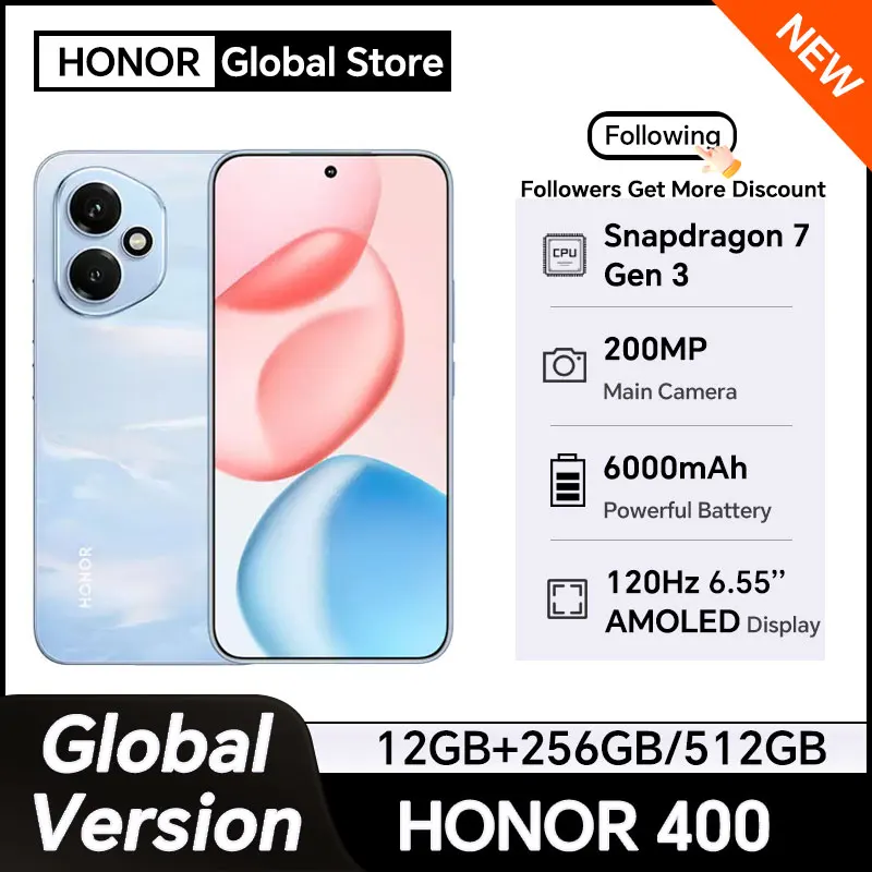 Смартфон honor 400 global version 5g