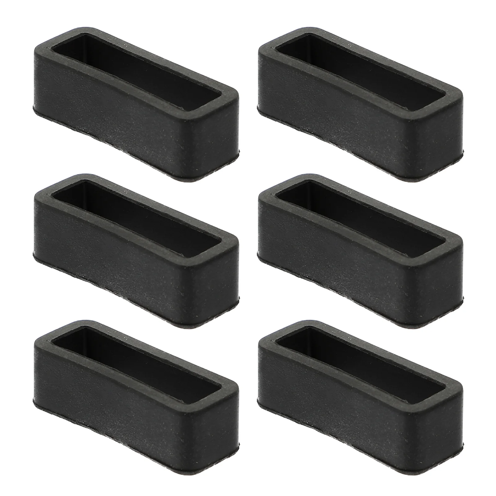 Черная петля, силиконовый фиксатор ремешка для часов - Фотография_6