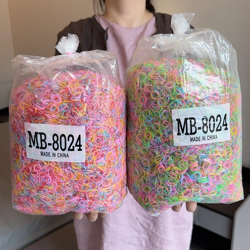Красочные одноразовые резинки для девочек - Фотография_6