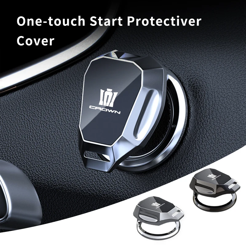 3d металлическая автомобильная крышка запуска в одно касание - Фотография_2