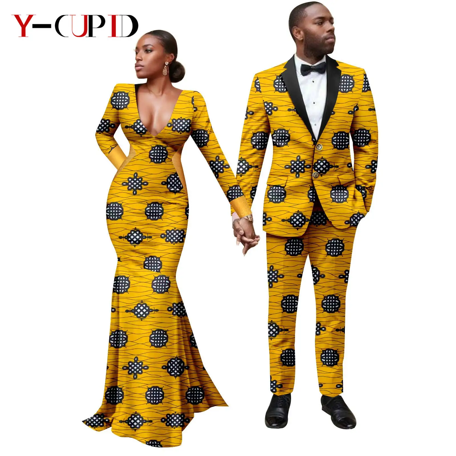 African print long dresses for - Фотография_5