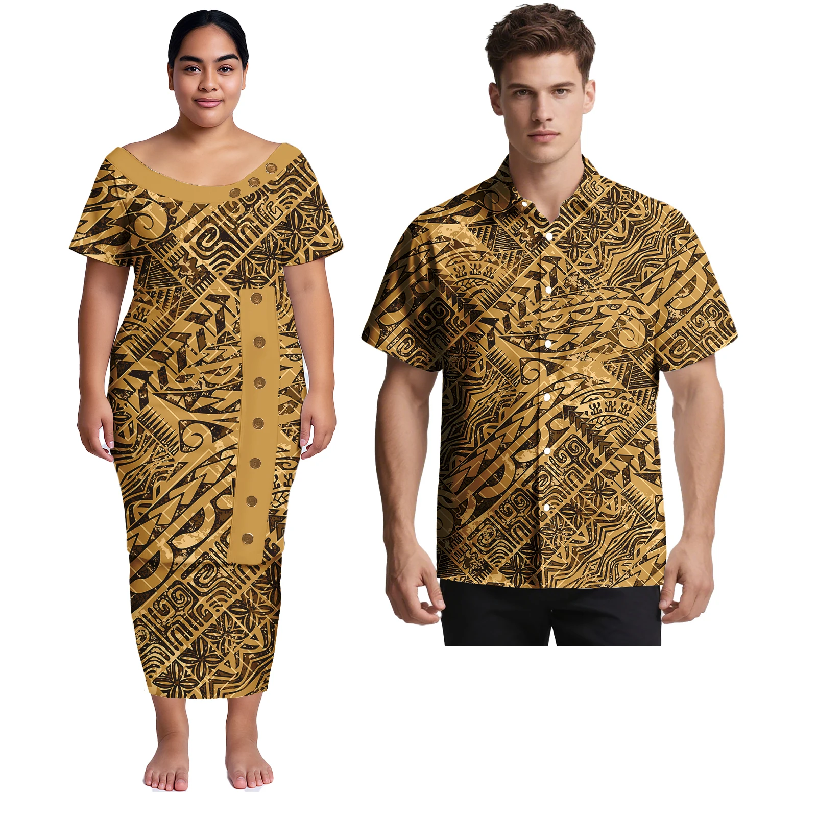 Одинаковая одежда samoan puletasi 2025