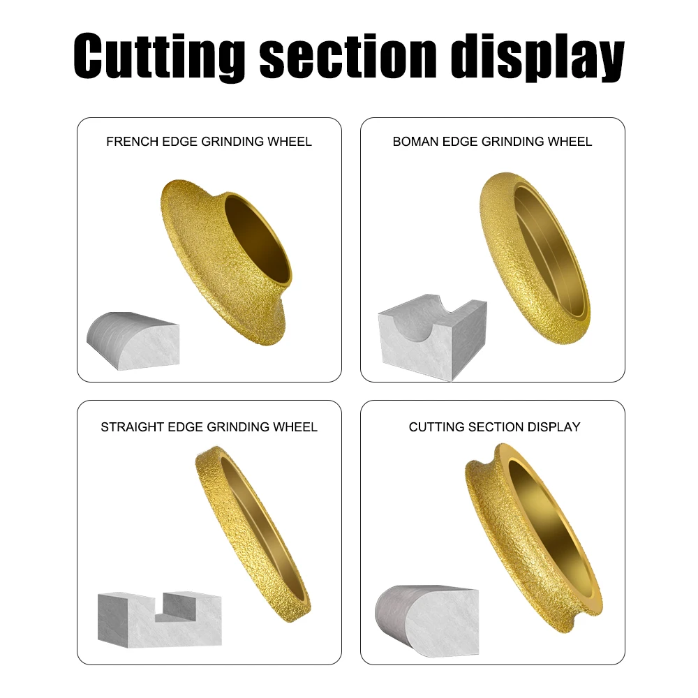 Паяный шлифовальный круг для кромок - Фотография_5