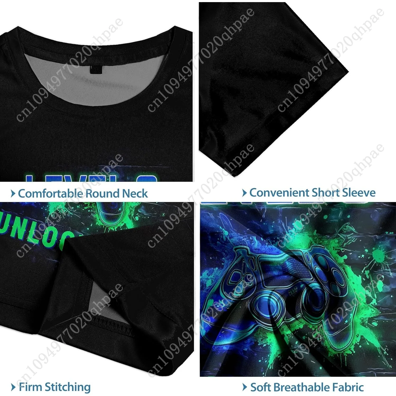 Футболка с 3d графикой для мальчиков и девочек - Фотография_5