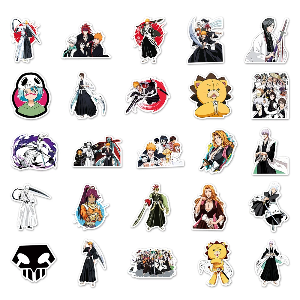 Крутые аниме bleach граффити наклейки - Фотография_5