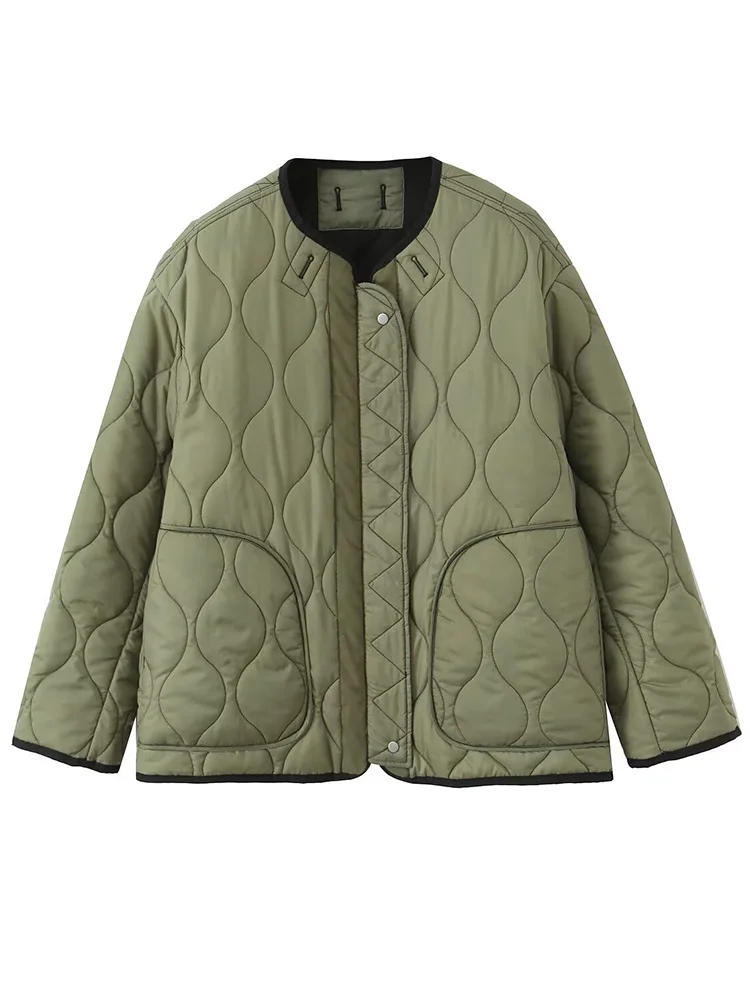 Hh зимнее женское свободное двустороннее - Фотография_4