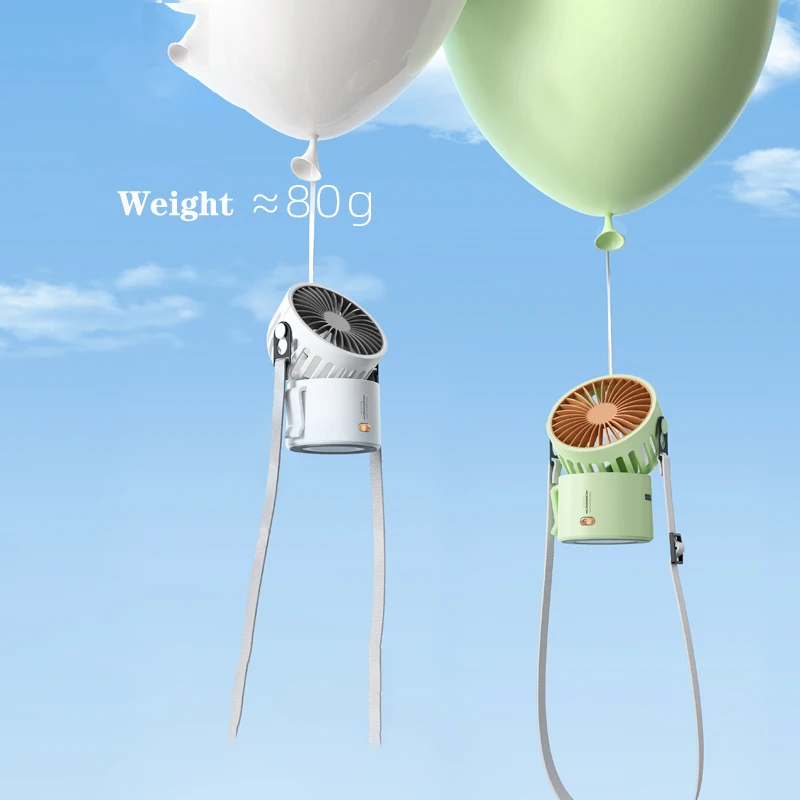Мини-ручной вентилятор eary с 3-скоростным ветром - Фотография_3