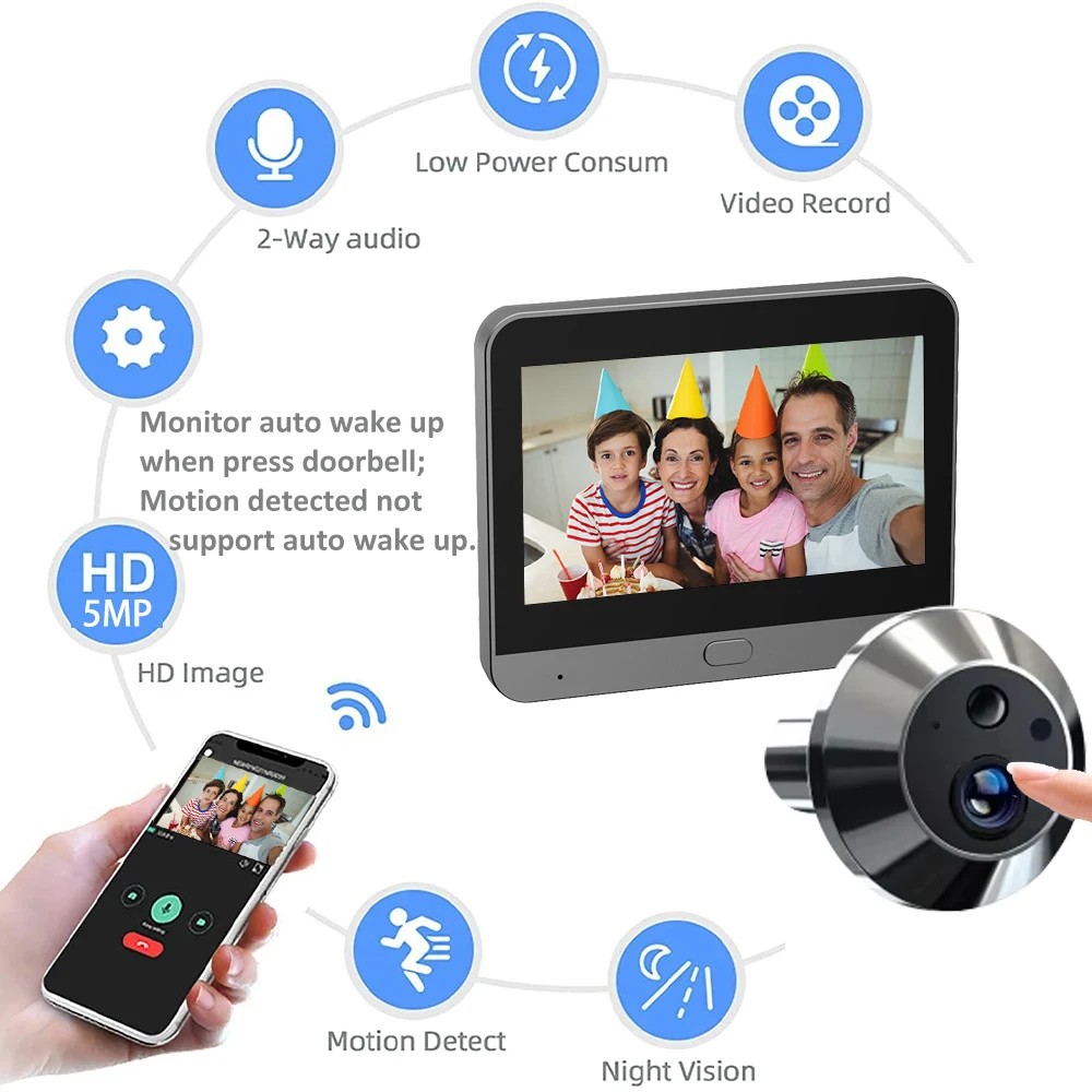 4,3-дюймовая радионяня tuya smartlife - Фотография_6