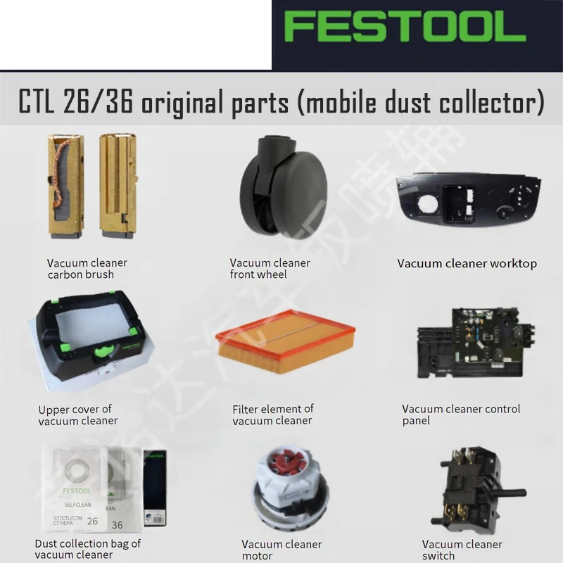 Универсальная угольная щетка festool - Фотография_3