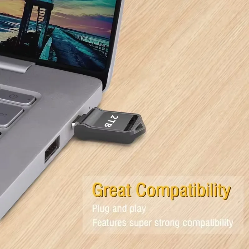 Металлическая флэш-накопитель xiaomi 2 тб usb 3 - Фотография_3