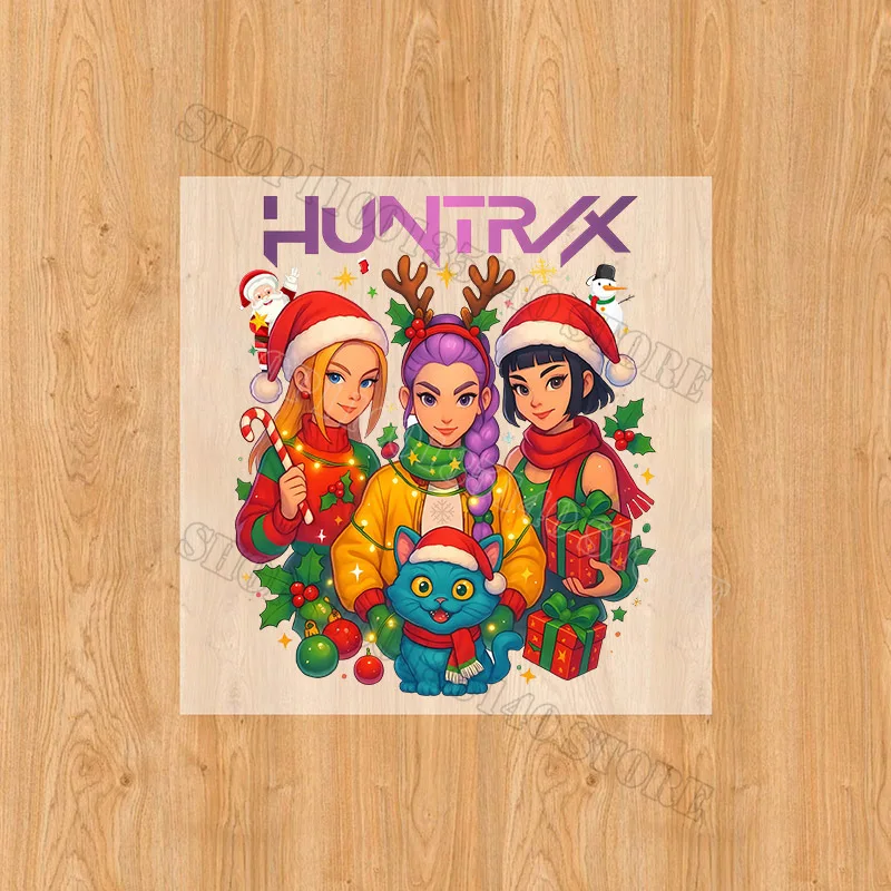 Охотники на демонов kpop железные нашивки для одежды - Фотография_6