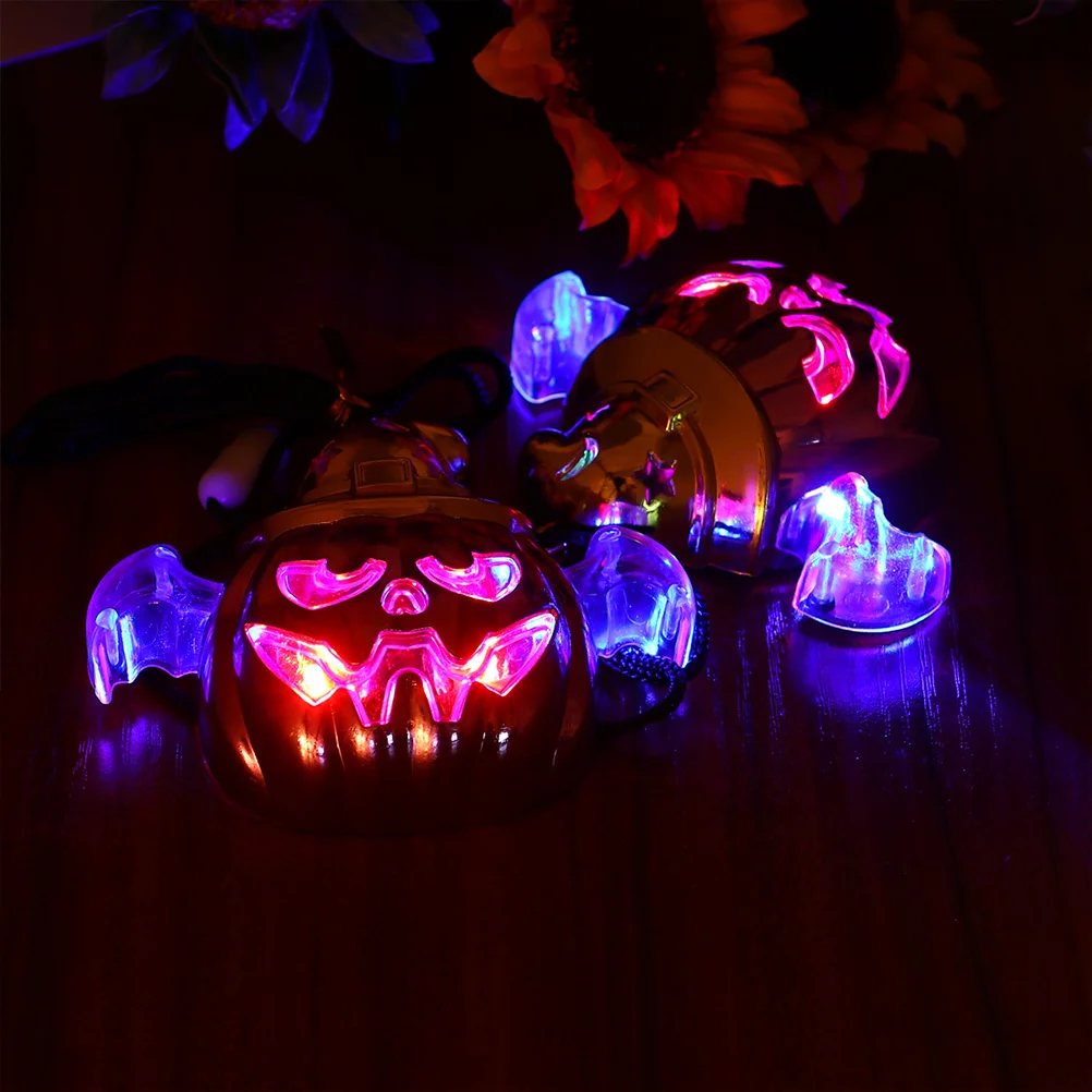 Ожерелье с тыквой на хэллоуин