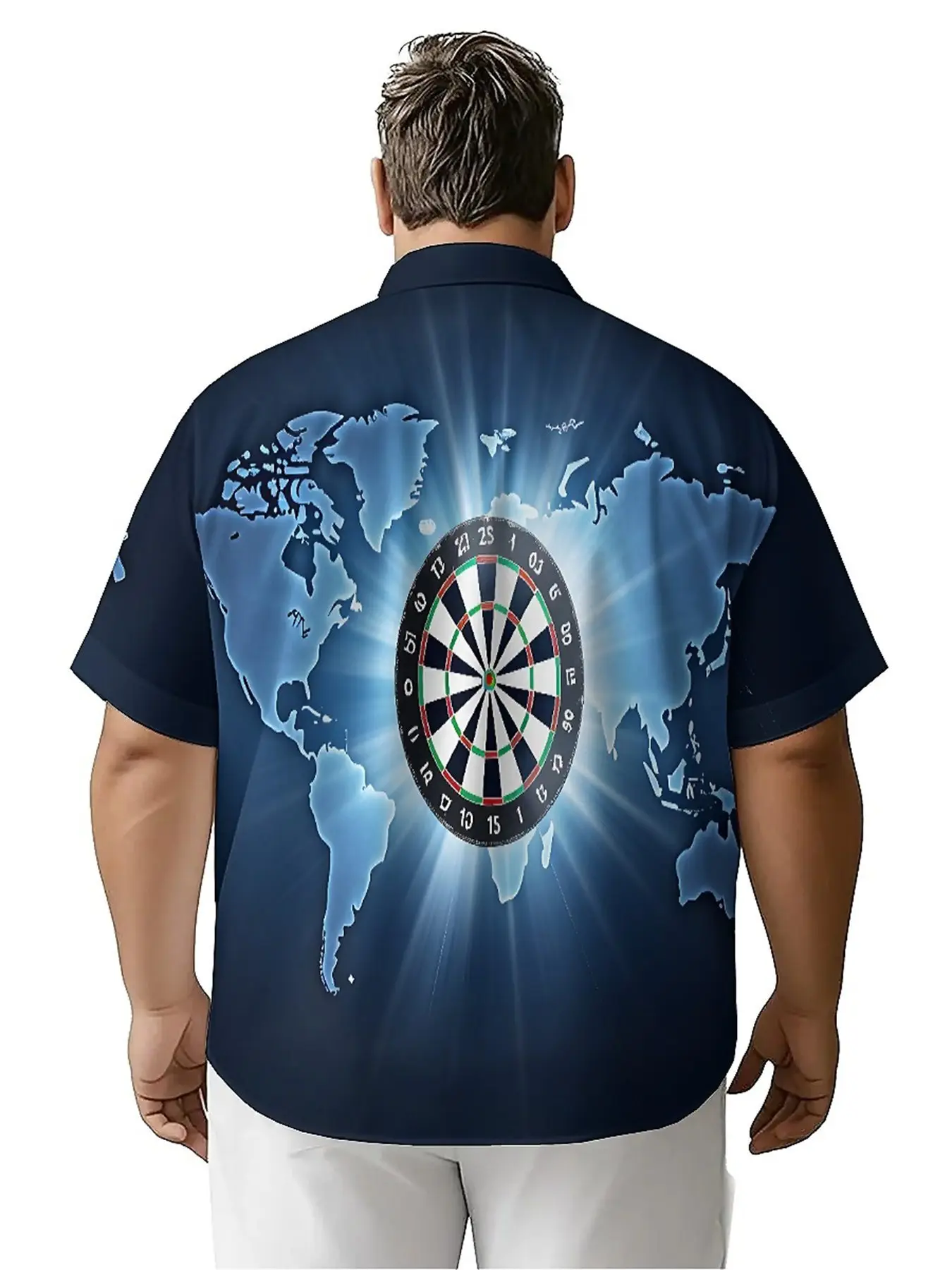 Мужские гавайские рубашки больших размеров - Фотография_4