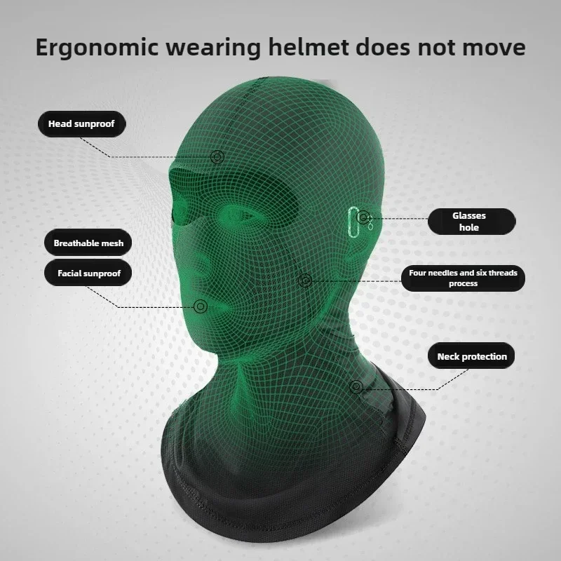 Мотоциклетные очки-балаклавы для лица - Фотография_2