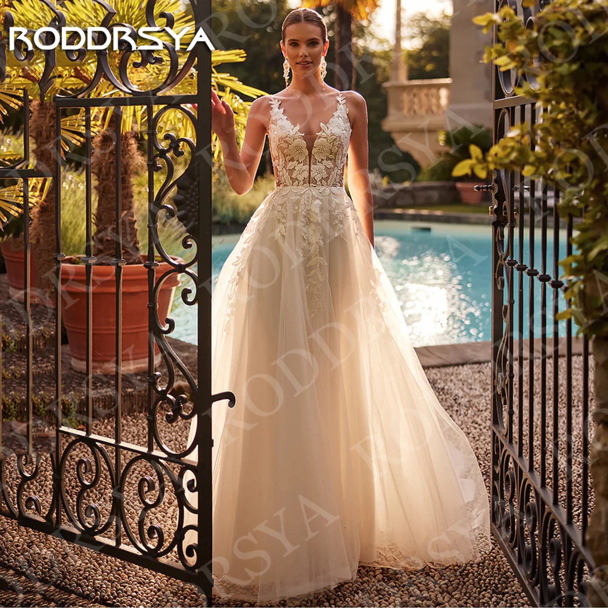 Элегантные свадебные платья roddrsya