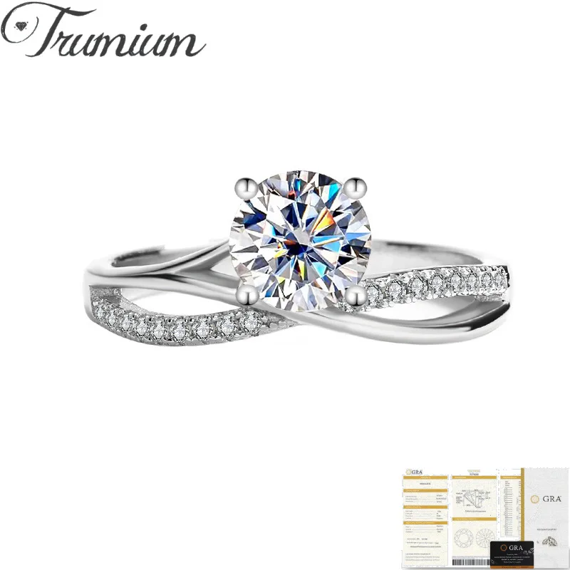 Женские кольца trumium 1 карат