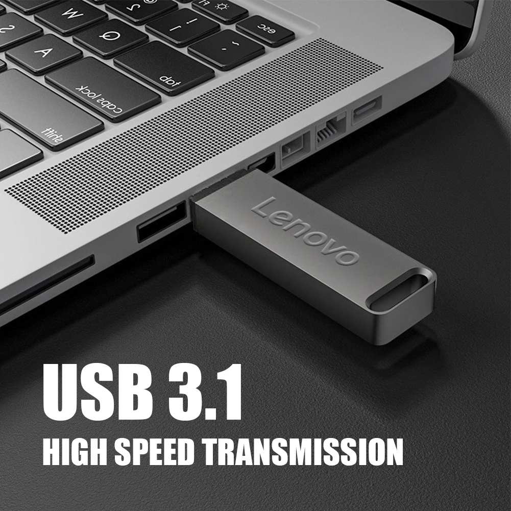 Lenovo metal 64 тб u-диск-флеш-накопитель usb 3 - Фотография_5