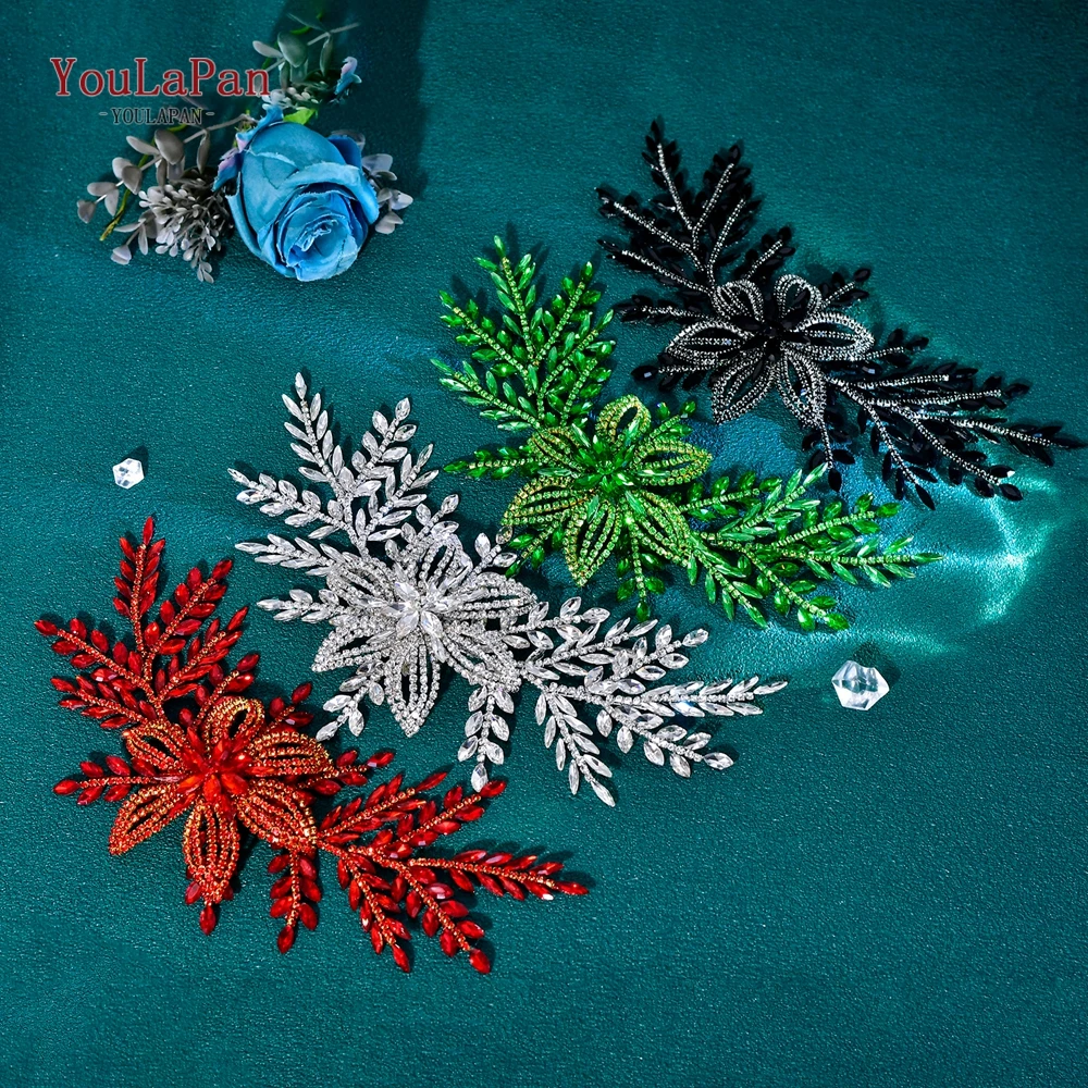 Youlapan свадебный головной убор со стразами - Фотография_5