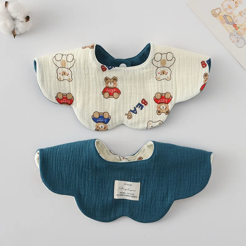 Новый двусторонний полезный нагрудник для кормления младенцев - Фотография_6