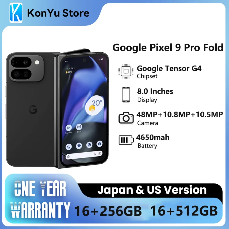 Глобальная версия google pixel 9 pro fold 8