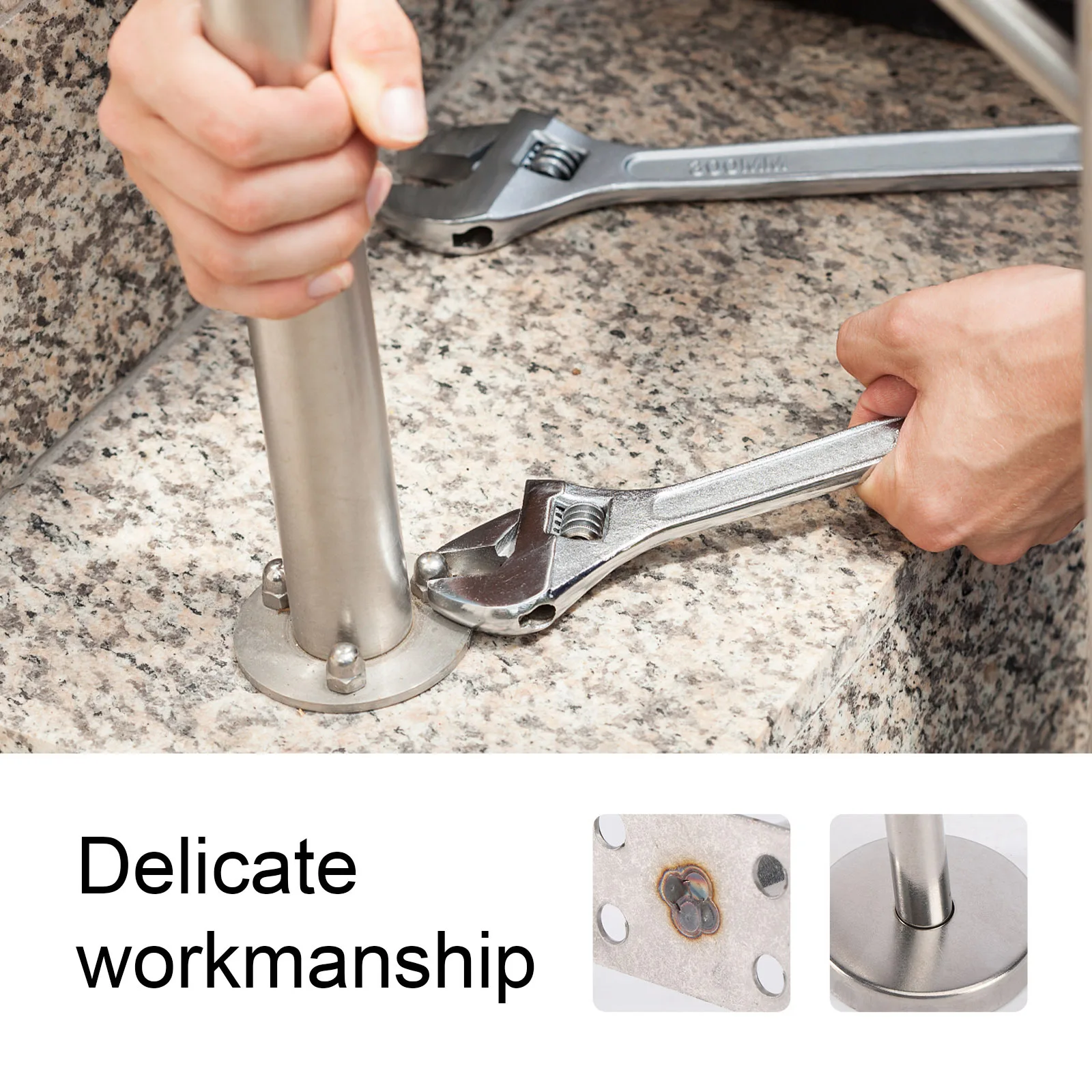 Твердые кронштейны для перил из нержавеющей стали - Фотография_3