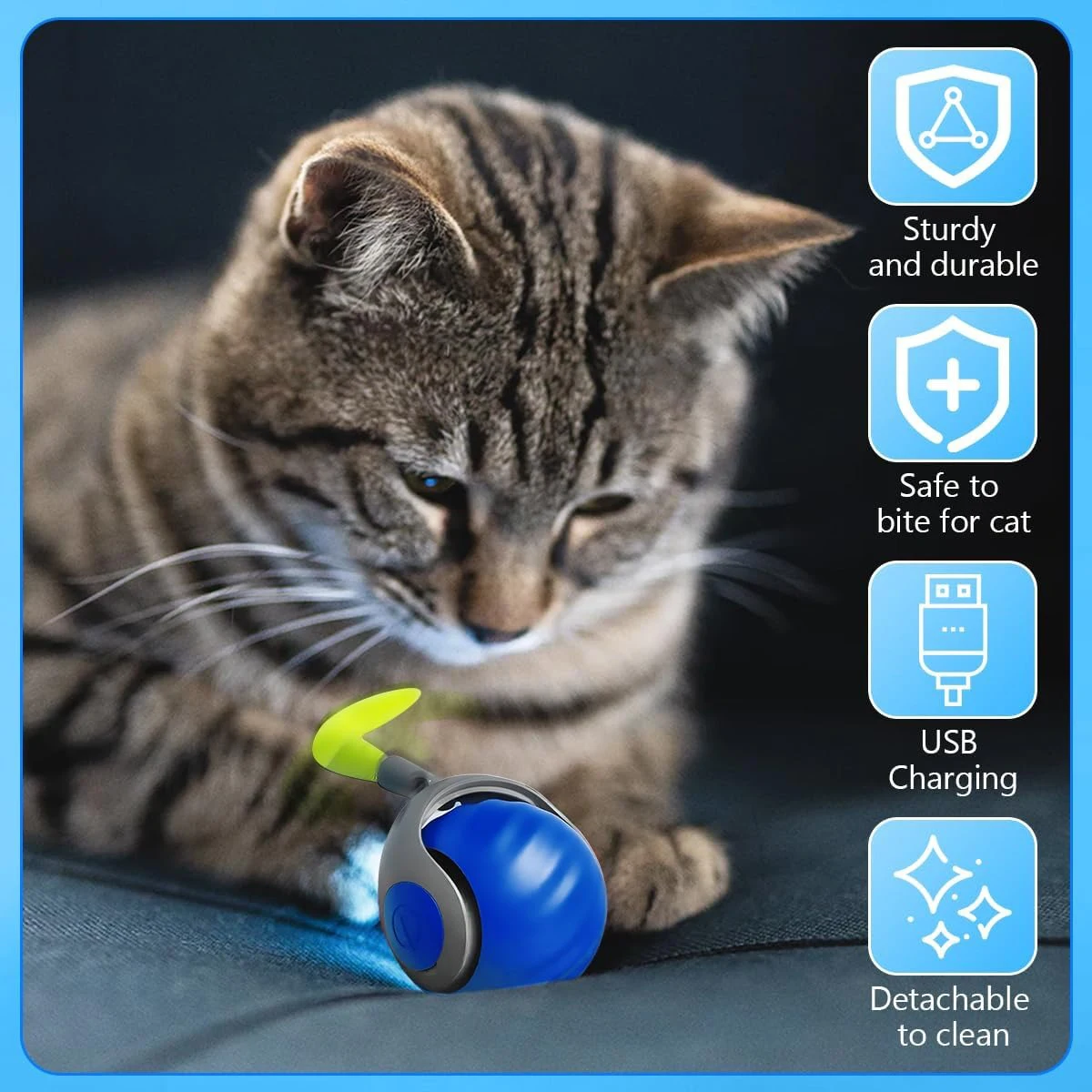Игрушечный мяч для кошек - Фотография_3