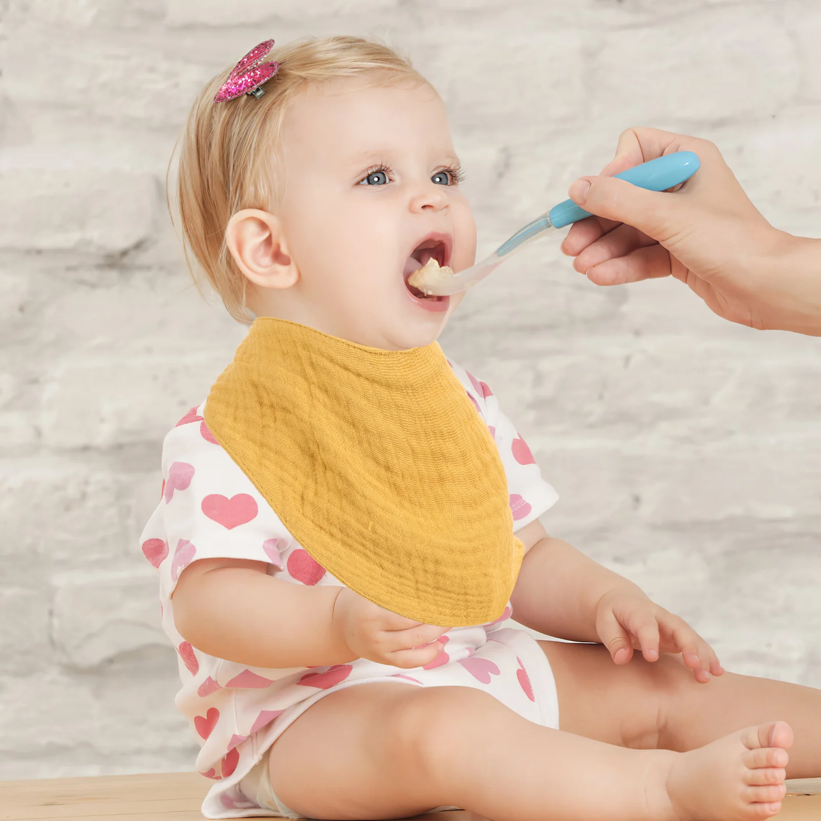 Хлопковые маленькие нагрудники унисекс - Фотография_2