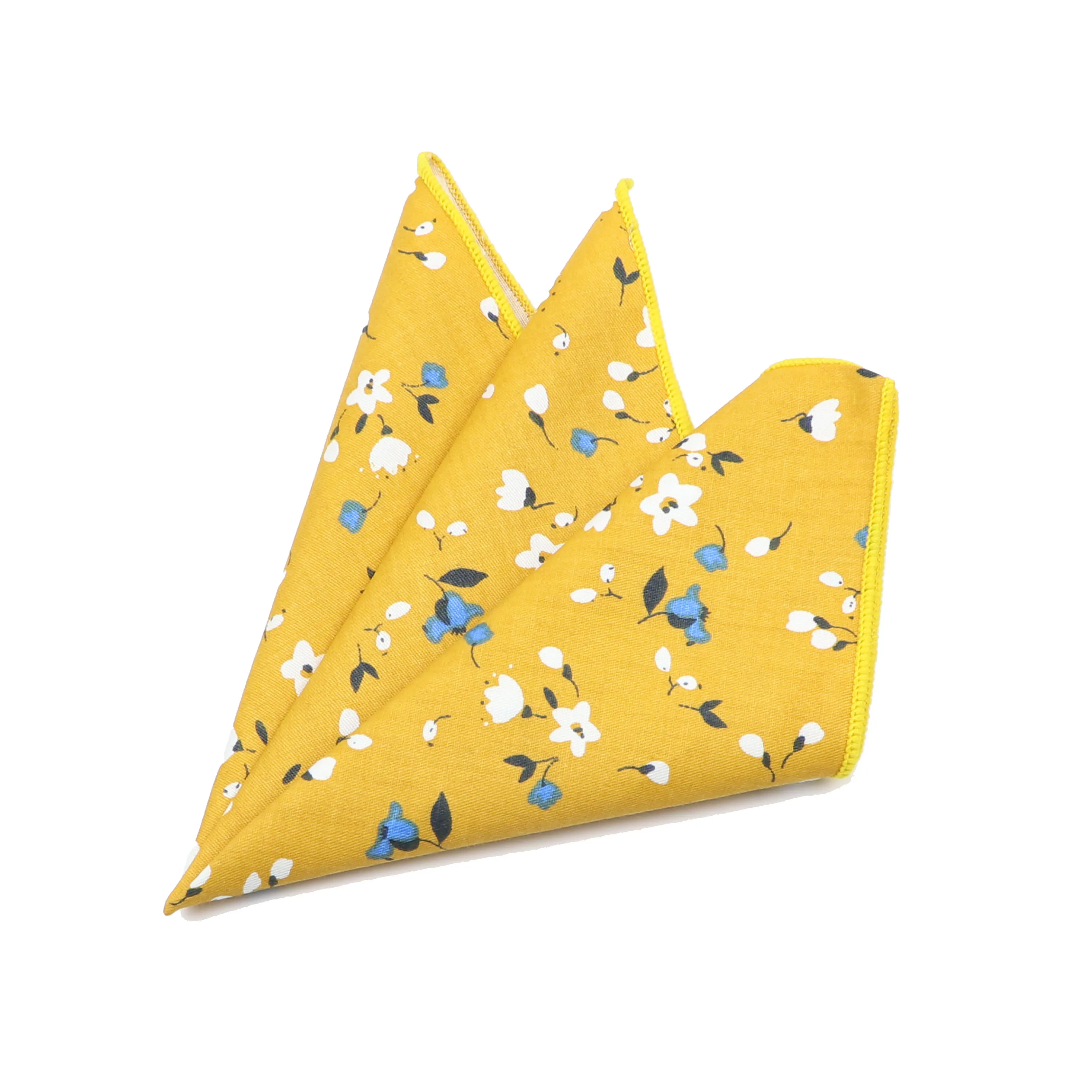 Хлопковый цветочный носовой платок - Фотография_4