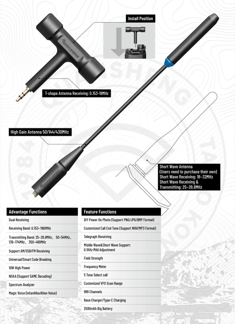 Quansheng original taiko kong tk11 - Фотография_2