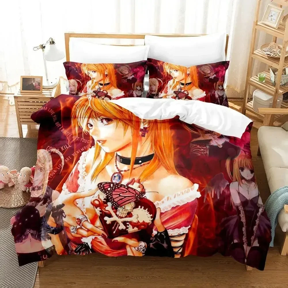 New death note misa misa bedding