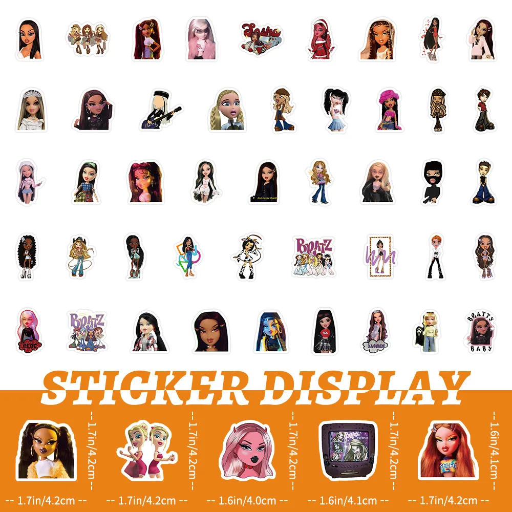 Bratzillaz наклейки забавные мультяшные - Фотография_5