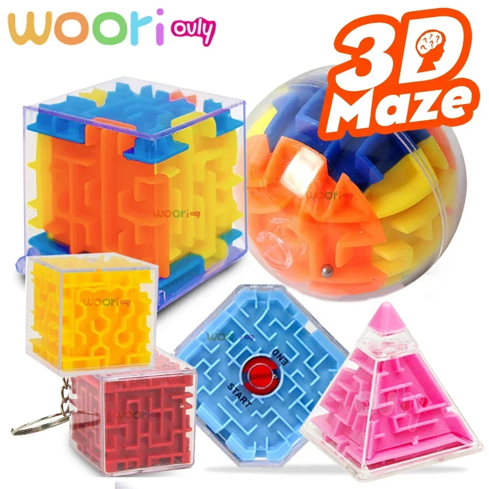3d лабиринт, прозрачный магический куб