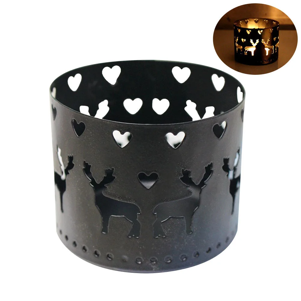 Подсвечники в рождественском стиле